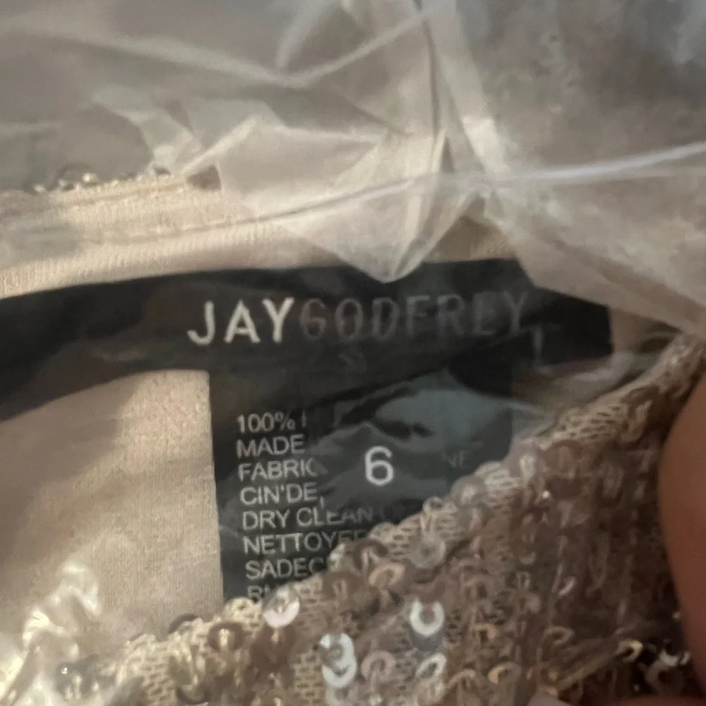 JAYGODFREY Maggie Sequin Mini Dress - Size 6- NWT - Smoke Free Home!